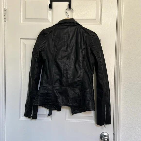 BRAND NEW Barneys Original Leather Jacket - Picture 2 of 3